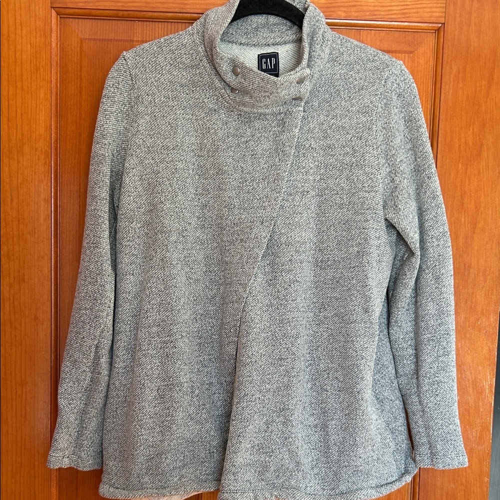 GAP Maternity Cotton Sweater in Gray